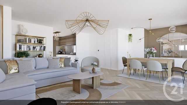 Appartement T4 à vendre - 4 pièces - 99.24 m2 - VANNES - 56 - BRETAGNE - Century 21 Immobilière Du Golfe