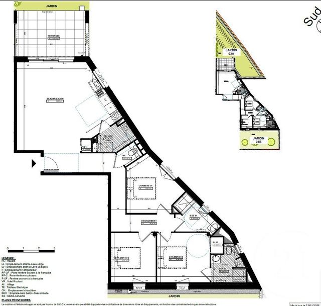 Afficher la photo en grand Appartement T4 à vendre - 4 pièces - 89.99 m2 - VANNES - 56 - BRETAGNE - Century 21 Immobilière Du Golfe