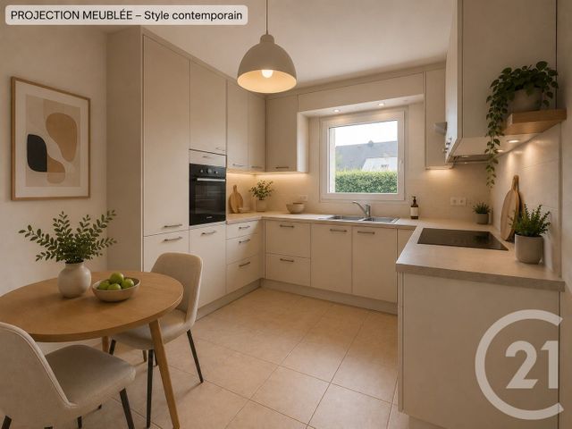 maison à vendre - 6 pièces - 110.0 m2 - PLOEREN - 56 - BRETAGNE - Century 21 Immobilière Du Golfe