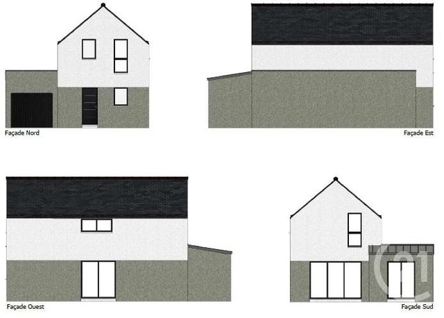 Afficher la photo en grand maison à vendre - 4 pièces - 85.57 m2 - NOYAL MUZILLAC - 56 - BRETAGNE - Century 21 Immobilière Du Golfe