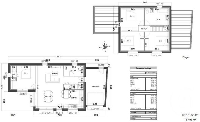 Afficher la photo en grand maison à vendre - 4 pièces - 85.57 m2 - NOYAL MUZILLAC - 56 - BRETAGNE - Century 21 Immobilière Du Golfe